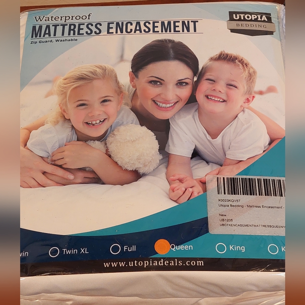 Utopia Bedding Mattress Encasement Queen
